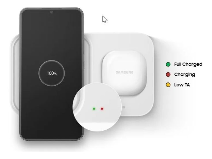 Carregadores Portáteis Samsung⚡⚡ (25) super fast wireless charger duo samsung 15w frete grátis