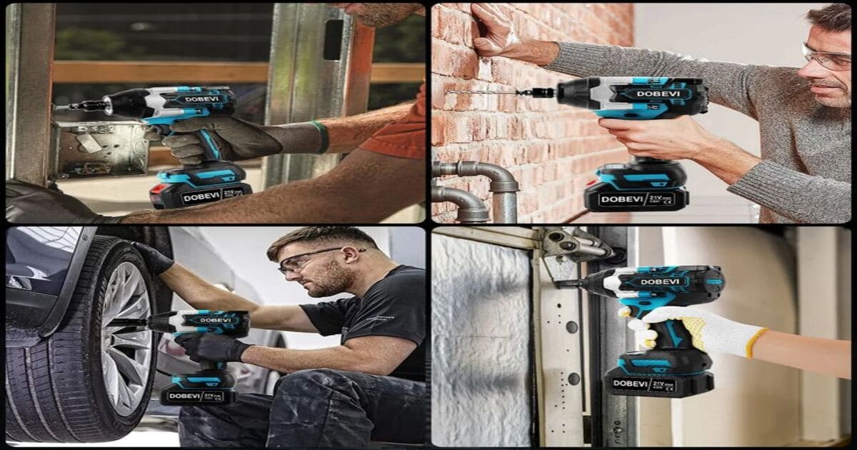 7 parafusadeiras de impacto