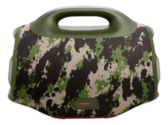 Caixa de som JBL grande Boombox 4 camuflada