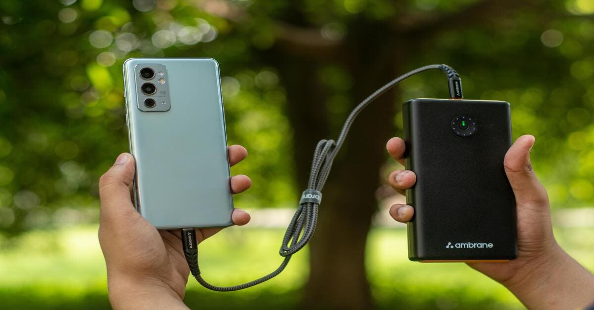 Carregador portátil Samsung — power bank compacto e potente para o dia a dia